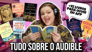 TUDO SOBRE O AUDIBLE  45 audiolivros disponíveis na plataforma da Amazon  Pets e Livros [upl. by Finn434]