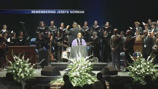 Jessye Norman Funeral Service Part 1 [upl. by Nirol]