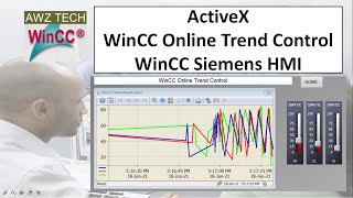 WinCC Online Trend Control WinCC Siemens HMI [upl. by Thetis]