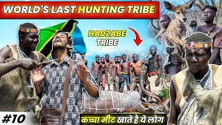 DUNIYA KE LAST HUNTER GATHERS  HADZABE TRIBE  INDIAN IN TANZANIA 🇹🇿 [upl. by Anaujit23]