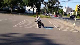 SSR125 SUPERMOTO Wheels On [upl. by Eilyw]