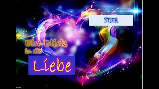 STIER♉  💞EinBlick in die LIEBE [upl. by Nole167]