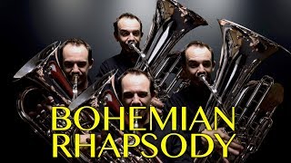 Bohemian Rhapsody Euphonium Tuba Piano and Drums Cover [upl. by Nereids922]