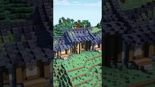 Minecraft Japanese gatehouse minecraft minecraftbuilding minecraftbuild [upl. by Eerpud616]