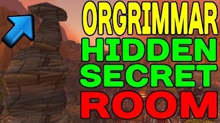 World of Warcraft Orgrimmars Hidden SECRET Room [upl. by Yesor]