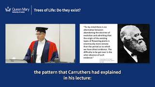 Trees of Life do they exist Prof Richard Buggs inaugural lecture [upl. by Ynamreg934]