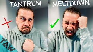 Meltdown Vs Tantrum Why People Get Confused Autism Meltdown [upl. by Nemra610]