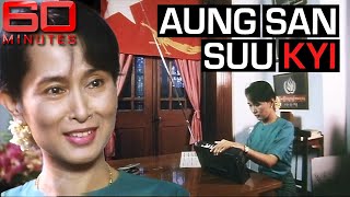 Rare Aung San Suu Kyi interview while under house imprisonment  60 Minutes Australia [upl. by Leumek]