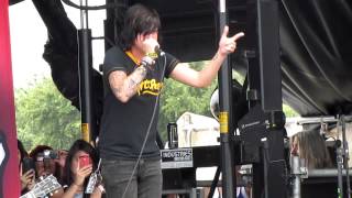 Pierce The Veil King For A Day feat Kellin Quinn Warped Tour 12 [upl. by Otreblasiul]