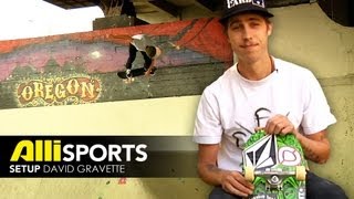 David Gravette Skateboard Setup Alli Sports [upl. by Broeker]