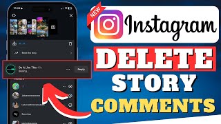 Delete Instagram Story Comments  How To Remove Comment On Instagram Story [upl. by Ayiram]