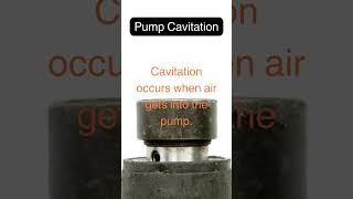 Hydraulic Quick Tips  Pump Cavitation mechanical hydraulic basichydraulics [upl. by Ettevram]