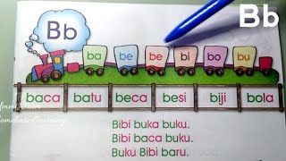 Baca Cepat 56 Tahun Prasekolah  PerkataanAyat Mula Huruf Bb bacalahsayangku bahasamelayu [upl. by Anyotal]