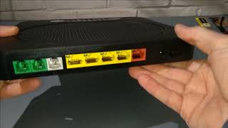 A look at the Technicolor DGA0122  DWA0120 WiFi Router [upl. by Coit]