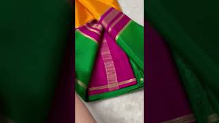 Pure Mysore silk sarees KSIC grade thickness Price 10200Silk mark certified 💖Ksic 3D💝 [upl. by Dulce]