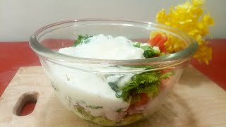 Diet Salad RecipeDiet Salad Recipes To Lose WeightErum Naz Delicious FoodHealthy Lunch Recipe [upl. by Acihsay224]