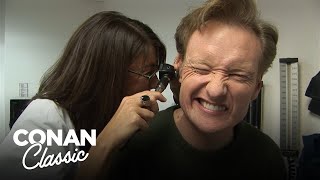 Conan Goes To The Doctor  Late Night with Conan O’Brien [upl. by Anier]