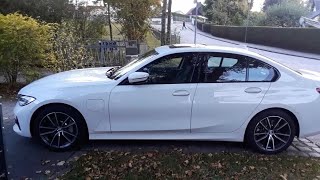 2020 BMW 330e startup engine and indepth tour [upl. by Ulrick]