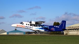 ZeroAvia Dornier228  First Flight [upl. by Enyledam]