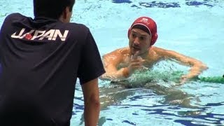 Water Polo JAPAN × CHN 34 水球ワールドリーグ2012509 [upl. by Gerlac]