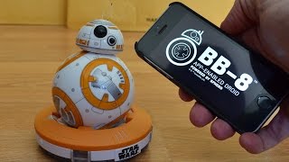 Sphero Star Wars The Force Awakens BB8 AppEnabled Droid Review [upl. by Antons]