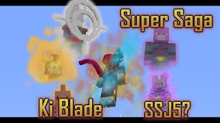 Mod Update Showcase  DBC Super Story mode Ki Blade and SSJ5 [upl. by Lynus]