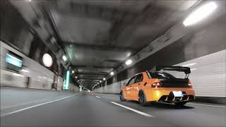 動画 MITSUBISHI LANCER EVO IX MR 首都高 GOPRO 走り屋 ランエボ CT9A 首都高 lancerevolution NIGHT DRIVE IN TOKYO [upl. by Borchert145]