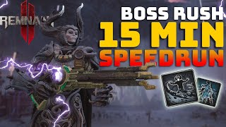 REMNANT 2  Trial by Fire BOSS RUSH Speedrun  APOCALYPSE  Invoker Archon Build [upl. by Elyrehc]