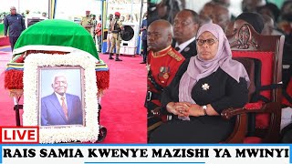 BURIANI ALI HASSAN MWINYI TAZAMA JINSI ANAVYOZIKWA MUDA HUU [upl. by Farr117]