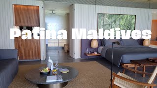 Patina Maldives Fari Islands  1 Bedroom Water Pool Villa  Luxury Resort [upl. by Maurine]