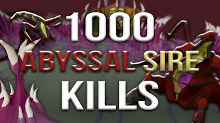 Loot From 1000 Abyssal Sire [upl. by Dyun639]