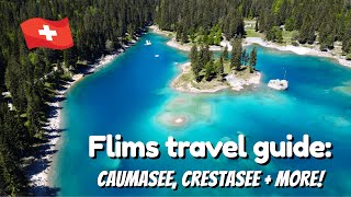 FLIMS SWITZERLAND Flims Travel Guide Hiking to Caumasee Crestasee Ruinaulta Laax  MORE [upl. by Chon631]