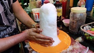 BIG TOWER GOLA for Rs 150  Shaved Ice Dessert of India  Indian Street Food [upl. by Evelinn]