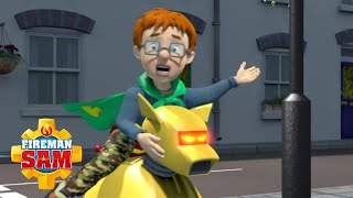 Dilys vs Robot Dog  Fireman Sam Official  Cartoons for Kids [upl. by Annirok]