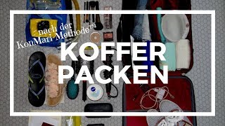 Koffer packen nach KonMariMethode™  Handgepäck [upl. by Oisangi]