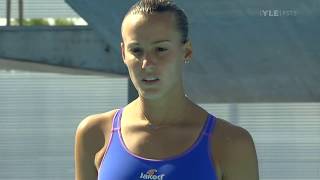 Tania Cagnotto Budapest 2010 Womens 1m [upl. by Yengac]