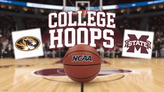 Mississippi State vs Missouri Live  NCAA Mens College Basketball Match 2025 [upl. by Odlanor]