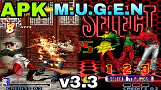 Kof 2002 magic plus 2 MUGEN 33 para kawaks ANDROID [upl. by Austin]