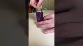 Making mini Dusk Court potion bottle potion potions apothecary asmrvideo asmr fae faeries [upl. by Corrina15]