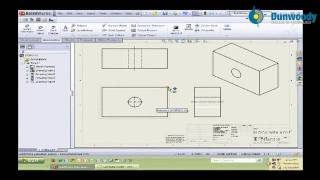 Engineering  Creating a Simple Drawing in Solidworks Andrew Leroy [upl. by Aninahs657]