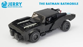 Custom LEGO The Batman Batmobile instructions MOC 132 [upl. by Lemart143]