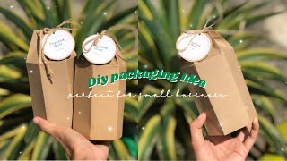 diy packaging idea♡ perfect for small business  ♡ Philippines [upl. by Fasto]