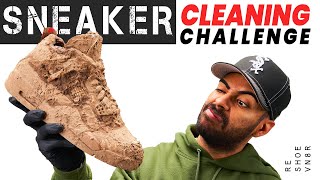 Cleaning The DIRTIEST Air Jordan 4s On YouTube [upl. by Notsuh]