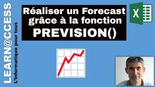 Excel  Comment utiliser la fonction Prevision Forecast [upl. by Thorn]