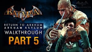 Batman Return to Arkham Asylum Walkthrough  Part 5  Arkham Mansion Zsasz [upl. by Kehsihba]