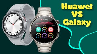 HUAWEI WATCH 4 PRO VS GALAXY WATCH 6 CLASSIC [upl. by Jerald]