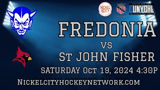 Fredonia vs St John Fisher AAU College Hockey [upl. by Sone]