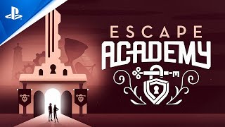 Escape Academy  Announcement Trailer  PS5 PS4 [upl. by Salaidh96]