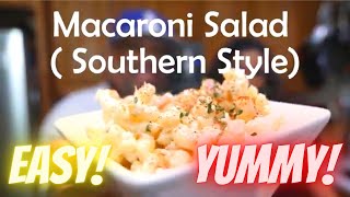 How to Make Macaroni Salad [upl. by Rochester]