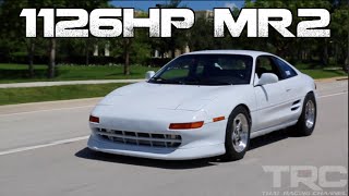 Toyota MR2 World Record 1126HP  quotWhite Lightningquot [upl. by Nellir628]